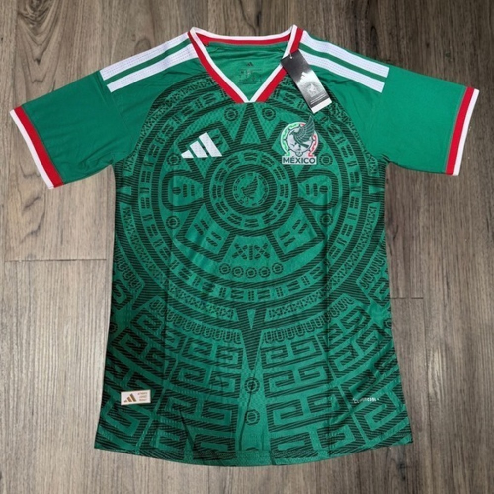 Adidas Mexico 2026 Home Jersey Size XL Green Slim Fit NWT